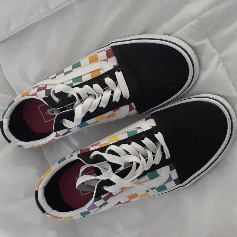 Vans Rainbow Check 7.5